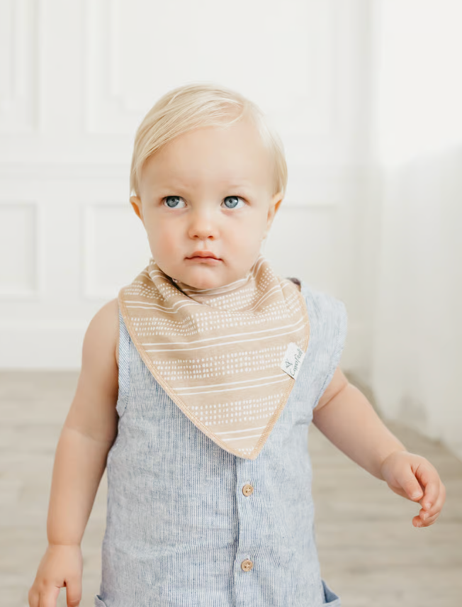 Copper Pearl Peanut Bib