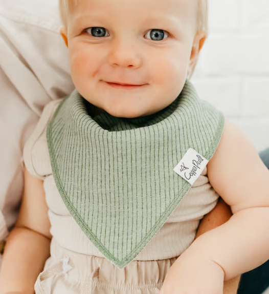 Copper Pearl Peanut Bib