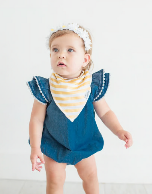 Copper Pearl Sweetheart Bibs