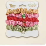 Scrunchie Charm Set Asst Colors