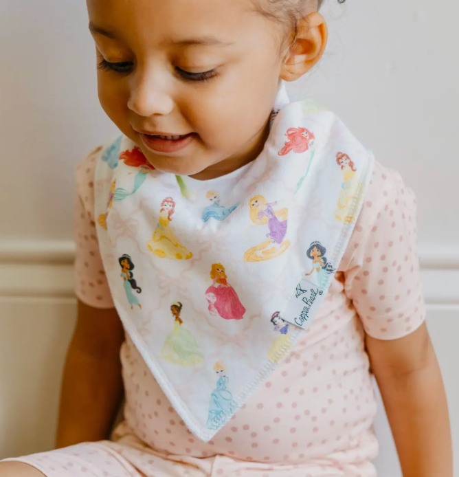 Copper Pearl Disney Princess Bibs